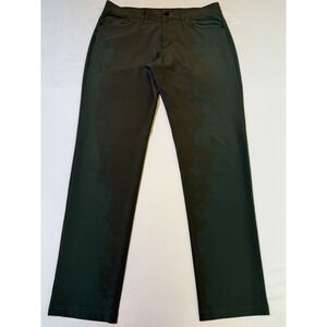 Public Rec Pants Dealmaker Mens 34x34 Straight Dark Olive Performance Stretch